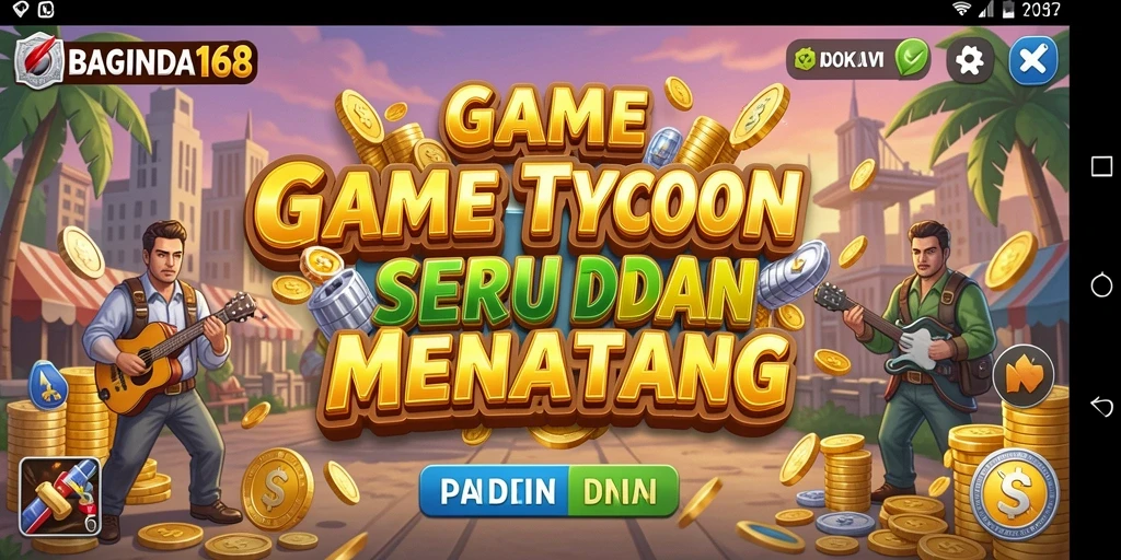 Tampilan gameplay Tycoon yang menarik dan penuh tantangan.