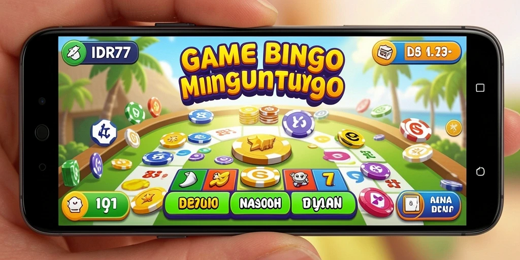 Tampilan menarik dari gameplay IDR77 yang menggambarkan keseruan Bingo.