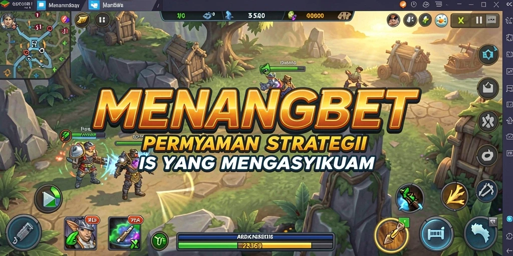 Tampilan gameplay MENANGBET dalam aksi penuh strategi.